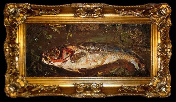 framed  Chaim Soutine The Salmon, ta009-2